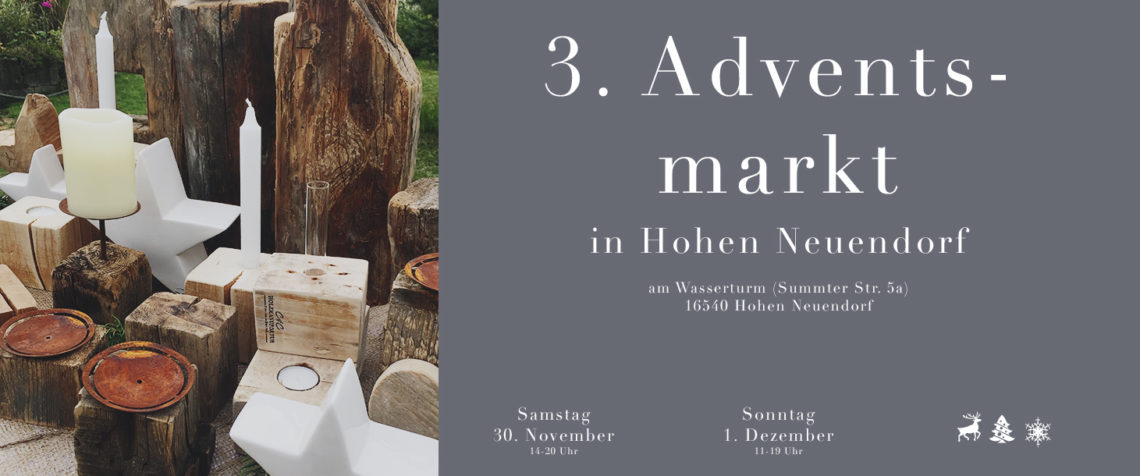 C&C HOLZMANUFAKTUR - 3. Adventsmarkt am 30. November und 1. Dezember 2019 in Hohen Neuendorf