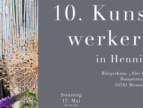 C&C HOLZMANUFAKTUR - 10. Kunsthandwerkermarkt am 17. Mai 2020 in Hennigsdorf